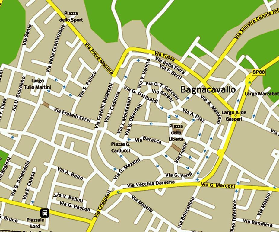 Al Flor Hotel Bagnacavallo Ngoại thất bức ảnh